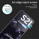 For Samsung Galaxy S21 5G PINWUYO 9H 2.5D Full Screen Tempered Glass Film(Black)
