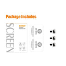 For iPhone 12 Pro Max ENKAY Hat-Prince Aluminium Alloy + Tempered Glass Camera Lens Cover Full Coverage Protector(Gold)