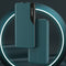 For Samsung Galaxy S21 5G Side Display Shockproof Horizontal Flip Leather Case with Holder(Black)