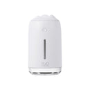 Snow Mountain Simple Mini Home Silent Bedroom Student Dormitory Office Portable USB Wireless Persistent Air Humidifier(white)