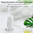 Snow Mountain Simple Mini Home Silent Bedroom Student Dormitory Office Portable USB Wireless Persistent Air Humidifier(green)