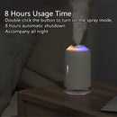 Snow Mountain Simple Mini Home Silent Bedroom Student Dormitory Office Portable USB Wireless Persistent Air Humidifier(green)