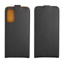 For Samsung Galaxy S20FE(4/5G) Business Style Vertical Flip TPU Leather Case with Card Slot(Black)