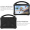For Galaxy Tab S6 T860/T865 EVA Flat Anti Falling Protective Case Shell with Holder(Black)