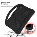 For Galaxy Tab S6 T860/T865 EVA Flat Anti Falling Protective Case Shell with Holder(Black)