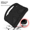 For Galaxy Tab S6 T860/T865 EVA Flat Anti Falling Protective Case Shell with Holder(Black)