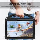 For Galaxy Tab S6 T860/T865 EVA Flat Anti Falling Protective Case Shell with Holder(Black)
