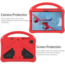 For Galaxy Tab S6 T860/T865 EVA Flat Anti Falling Protective Case Shell with Holder(Red)