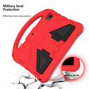 For Galaxy Tab S6 T860/T865 EVA Flat Anti Falling Protective Case Shell with Holder(Red)