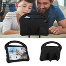 For Lenovo Tab M8 TB-8505F/X(HD)/8705 EVA Flat Anti Falling Protective Case Shell with Holder(Black)