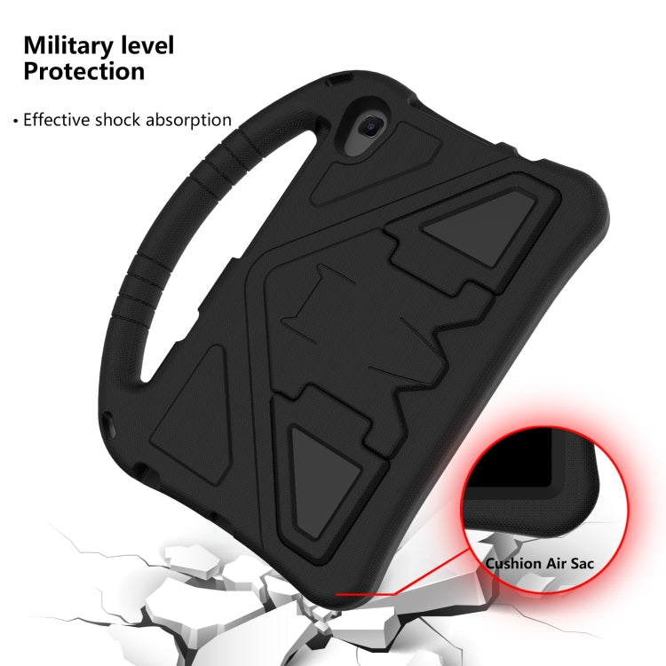For Lenovo Tab M8 TB-8505F/X(HD)/8705 EVA Flat Anti Falling Protective Case Shell with Holder(Black)