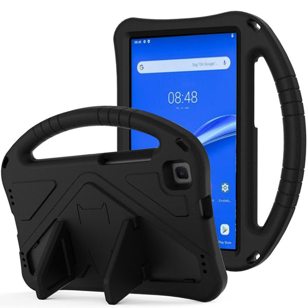 For Lenovo Tab M8 TB-8505F/X(HD)/8705 EVA Flat Anti Falling Protective Case Shell with Holder(Black)