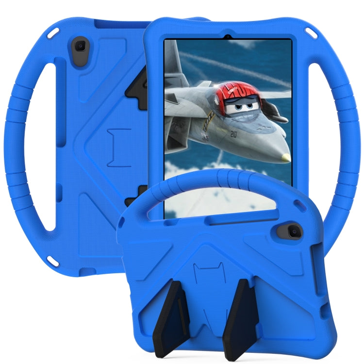 For Lenovo Tab M8 TB-8505F/X(HD)/8705 EVA Flat Anti Falling Protective Case Shell with Holder(Blue)