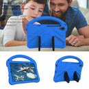 For Lenovo Tab M8 TB-8505F/X(HD)/8705 EVA Flat Anti Falling Protective Case Shell with Holder(Blue)