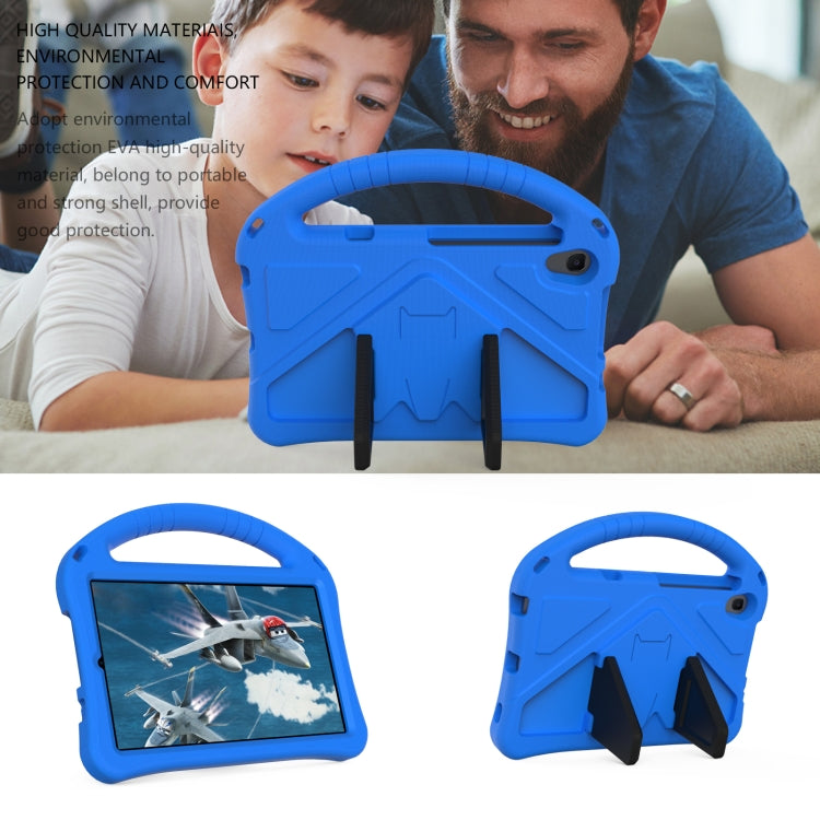 For Lenovo Tab M8 TB-8505F/X(HD)/8705 EVA Flat Anti Falling Protective Case Shell with Holder(Blue)