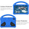 For Lenovo Tab M8 TB-8505F/X(HD)/8705 EVA Flat Anti Falling Protective Case Shell with Holder(Blue)