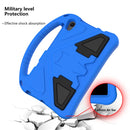 For Lenovo Tab M8 TB-8505F/X(HD)/8705 EVA Flat Anti Falling Protective Case Shell with Holder(Blue)