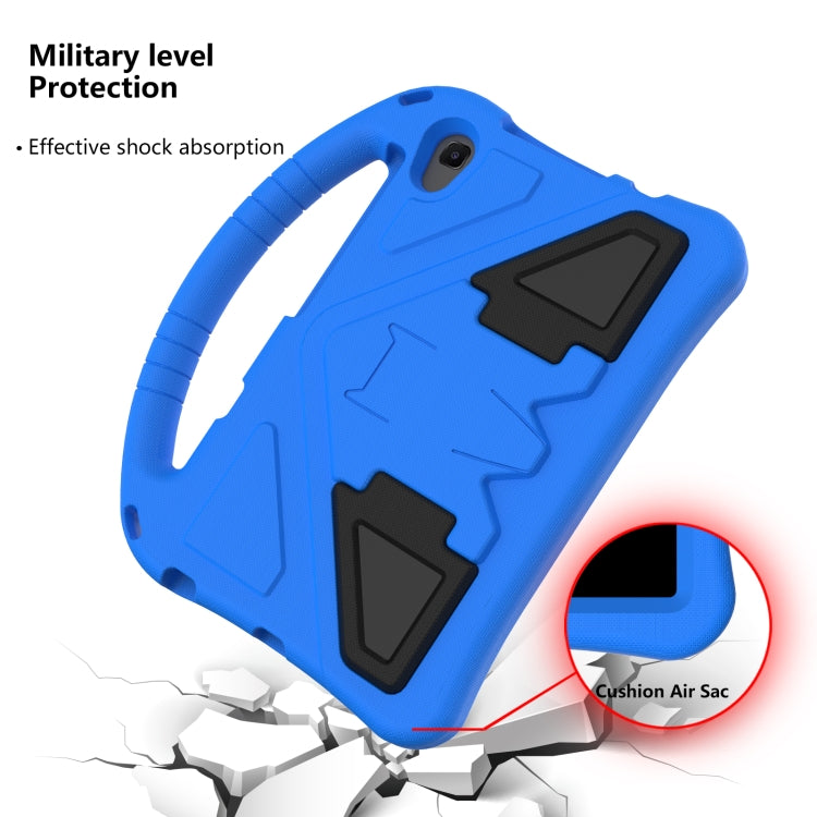 For Lenovo Tab M8 TB-8505F/X(HD)/8705 EVA Flat Anti Falling Protective Case Shell with Holder(Blue)