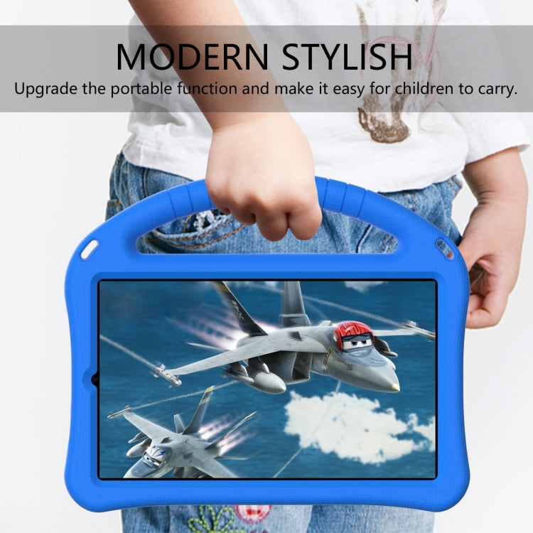 For Lenovo Tab M8 TB-8505F/X(HD)/8705 EVA Flat Anti Falling Protective Case Shell with Holder(Blue)