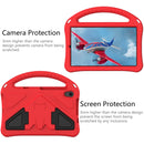 For Lenovo Tab M8 TB-8505F/X(HD)/8705 EVA Flat Anti Falling Protective Case Shell with Holder(Red)