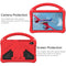 For Lenovo Tab M8 TB-8505F/X(HD)/8705 EVA Flat Anti Falling Protective Case Shell with Holder(Red)