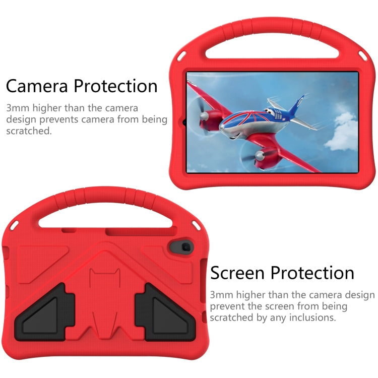 For Lenovo Tab M8 TB-8505F/X(HD)/8705 EVA Flat Anti Falling Protective Case Shell with Holder(Red)