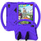 For Lenovo Tab M8 TB-8505F/X(HD)/8705 EVA Flat Anti Falling Protective Case Shell with Holder(Purple)