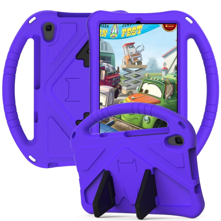 For Lenovo Tab M8 TB-8505F/X(HD)/8705 EVA Flat Anti Falling Protective Case Shell with Holder(Purple)