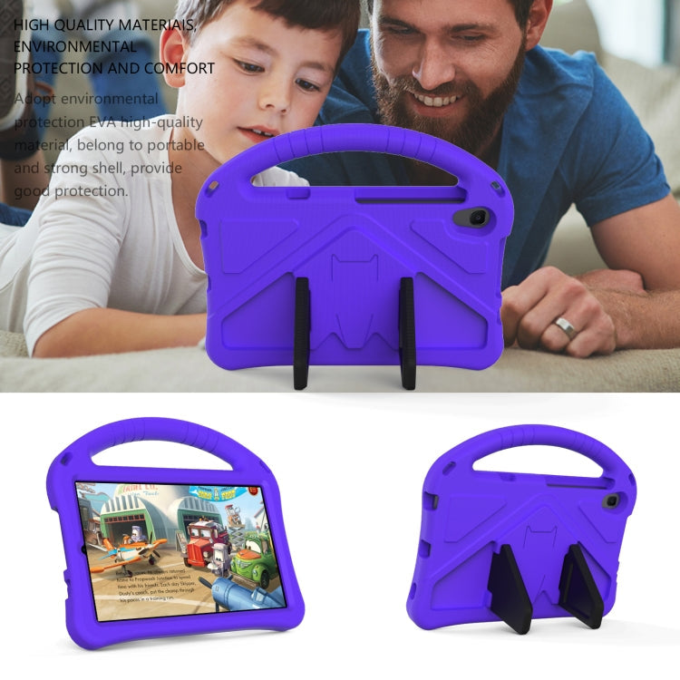 For Lenovo Tab M8 TB-8505F/X(HD)/8705 EVA Flat Anti Falling Protective Case Shell with Holder(Purple)