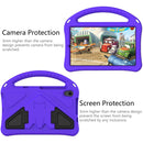 For Lenovo Tab M8 TB-8505F/X(HD)/8705 EVA Flat Anti Falling Protective Case Shell with Holder(Purple)