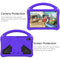 For Lenovo Tab M8 TB-8505F/X(HD)/8705 EVA Flat Anti Falling Protective Case Shell with Holder(Purple)