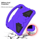 For Lenovo Tab M8 TB-8505F/X(HD)/8705 EVA Flat Anti Falling Protective Case Shell with Holder(Purple)