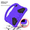 For Lenovo Tab M8 TB-8505F/X(HD)/8705 EVA Flat Anti Falling Protective Case Shell with Holder(Purple)