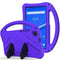 For Lenovo Tab M8 TB-8505F/X(HD)/8705 EVA Flat Anti Falling Protective Case Shell with Holder(Purple)