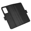 For Samsung Galaxy A52 5G / 4G Dual-side Magnetic Buckle Horizontal Flip Leather Case with Holder & Card Slots & Wallet(Black)