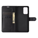 For Samsung Galaxy A52 5G / 4G Litchi Texture Horizontal Flip Protective Case with Holder & Card Slots & Wallet(Black)