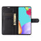 For Samsung Galaxy A52 5G / 4G Litchi Texture Horizontal Flip Protective Case with Holder & Card Slots & Wallet(Black)