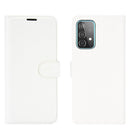 For Samsung Galaxy A52 5G / 4G Litchi Texture Horizontal Flip Protective Case with Holder & Card Slots & Wallet(White)