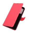 For Samsung Galaxy A52 5G / 4G Litchi Texture Horizontal Flip Protective Case with Holder & Card Slots & Wallet(Red)