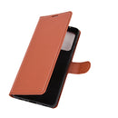For Samsung Galaxy A52 5G / 4G Litchi Texture Horizontal Flip Protective Case with Holder & Card Slots & Wallet(Brown)