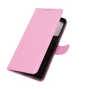 For Samsung Galaxy A52 5G / 4G Litchi Texture Horizontal Flip Protective Case with Holder & Card Slots & Wallet(Pink)