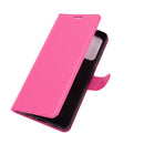For Samsung Galaxy A52 5G / 4G Litchi Texture Horizontal Flip Protective Case with Holder & Card Slots & Wallet(Rose red)