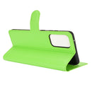 For Samsung Galaxy A52 5G / 4G Litchi Texture Horizontal Flip Protective Case with Holder & Card Slots & Wallet(Green)
