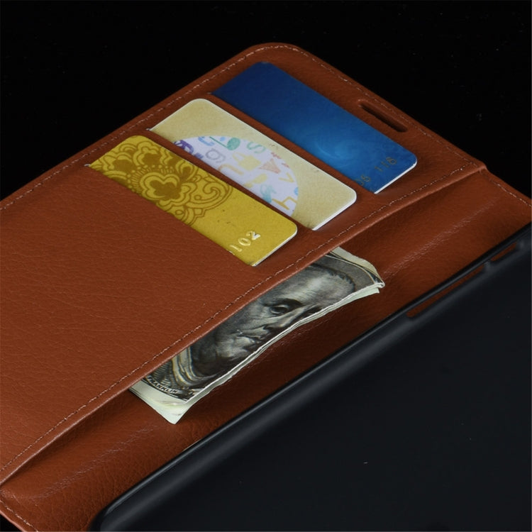 For Samsung Galaxy A52 5G / 4G Litchi Texture Horizontal Flip Protective Case with Holder & Card Slots & Wallet(Black)