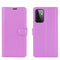 For Samsung Galaxy A72 5G / 4G Litchi Texture Horizontal Flip Protective Case with Holder & Card Slots & Wallet(Purple)