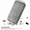 For Samsung Galaxy A02s(US Edition) Cubic Grid Pressed Horizontal Flip Magnetic PU Leather Case with Holder & Card Slots & Wallet(Gray)
