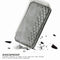 For Samsung Galaxy A02s(US Edition) Cubic Grid Pressed Horizontal Flip Magnetic PU Leather Case with Holder & Card Slots & Wallet(Gray)