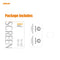 For Xiaomi Redmi Note 9 Pro 5G ENKAY Hat-Prince 0.2mm 9H 2.15D Round Edge Rear Camera Lens Tempered Glass Film