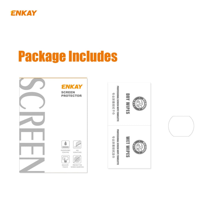 For Xiaomi Redmi Note 9 Pro 5G ENKAY Hat-Prince 0.2mm 9H 2.15D Round Edge Rear Camera Lens Tempered Glass Film