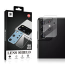 For Samsung Galaxy S21 Ultra mocolo 0.15mm 9H 2.5D Round Edge Rear Camera Lens Tempered Glass Film(Clear)